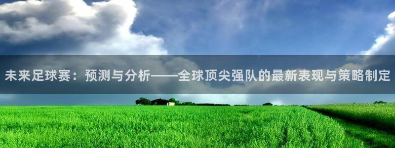  未来足球赛：预测与分析——全球顶尖强队的最新表现与策略制定